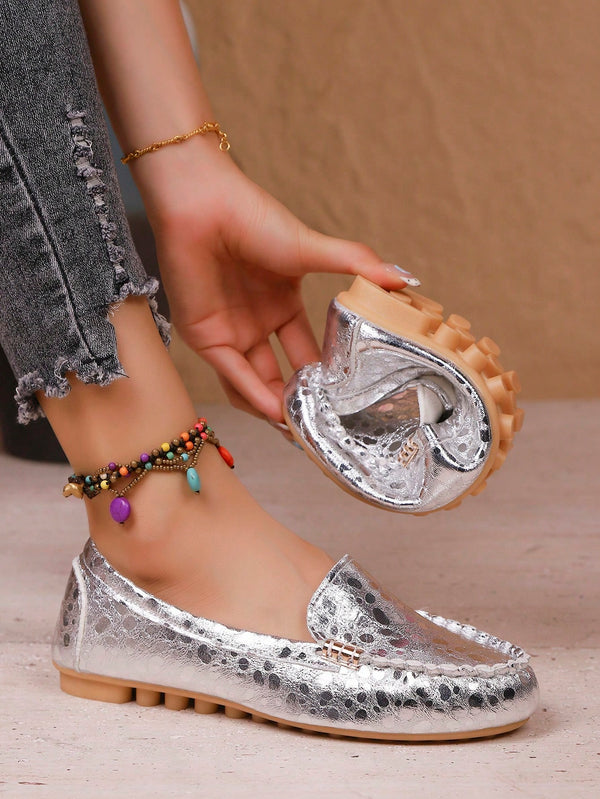 SHEIN Vintage Women's Casual Soft Flat Slippers