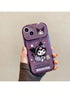 SHEIN Sanrio Sanrio Cartoon Cute Kuromi Apple Phone Anti Drop