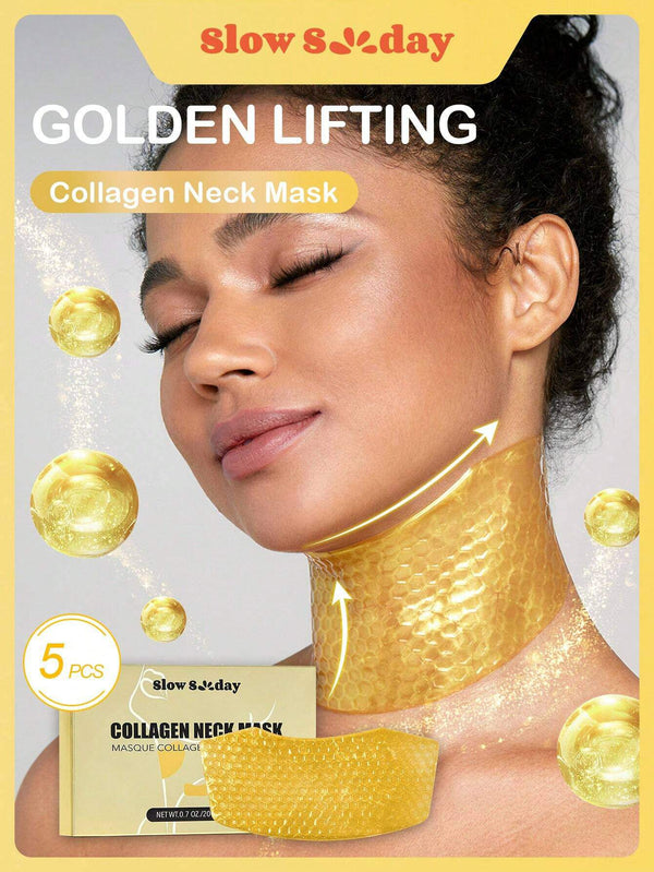 قناع الكولاجين للرقبة من شي إن، مناسب لأيام الأحد الهادئة