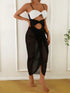 SHEIN Swim 2pcs Set Colorblock Bow Decor One Piece Swimsuit