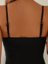 SHEIN Swim 2pcs Set Colorblock Bow Decor One Piece Swimsuit