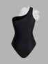 SHEIN Swim Oasis Women Decor Sleeveless One-Piece Swimsuit