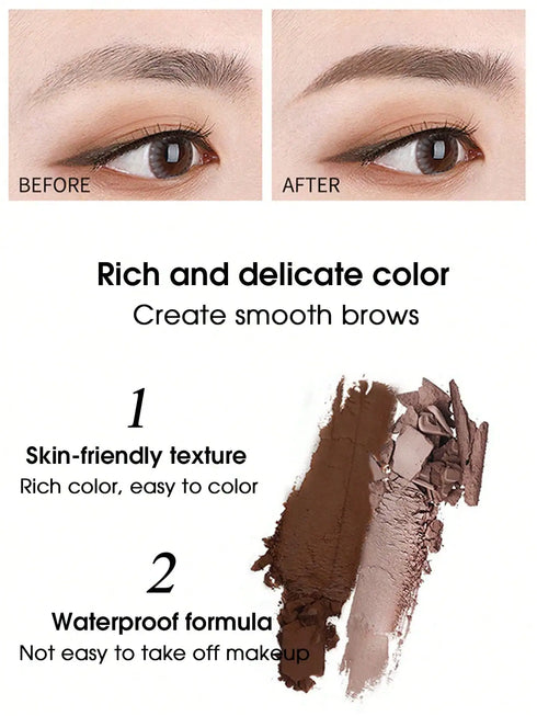 Waterproof Eyebrow Powder & Brush