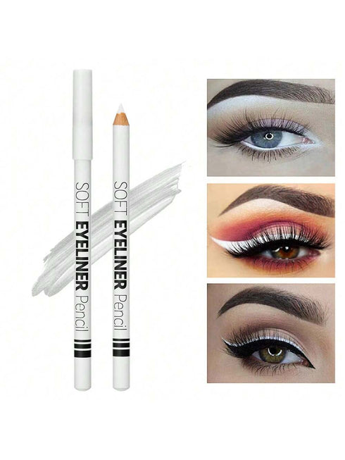 White Crouching Silkworm eyeliner White
