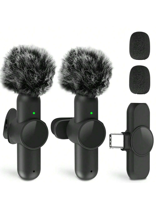 ميكروفون لاسلكي صغير من SHEIN (ميكروفونان)