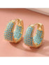 SHEIN Boho Style Elegant Thick Creole Earrings