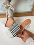 SHEIN Women's Fashion Zebra Print Super High Heel Shoes, Suitable For Outdoor, Beach, Party Wear