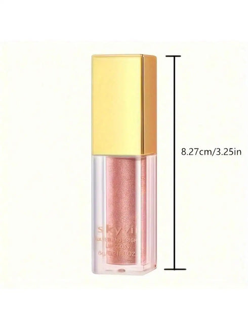 SHEIN Shimmery Pearl Lip Gloss, Waterproof & Long-Lasting (Color 3)
