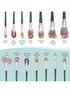SHEIN mulynsie 14 Piece Dark Green Luxe Piece Professional Kabuki Makeup Brush Set