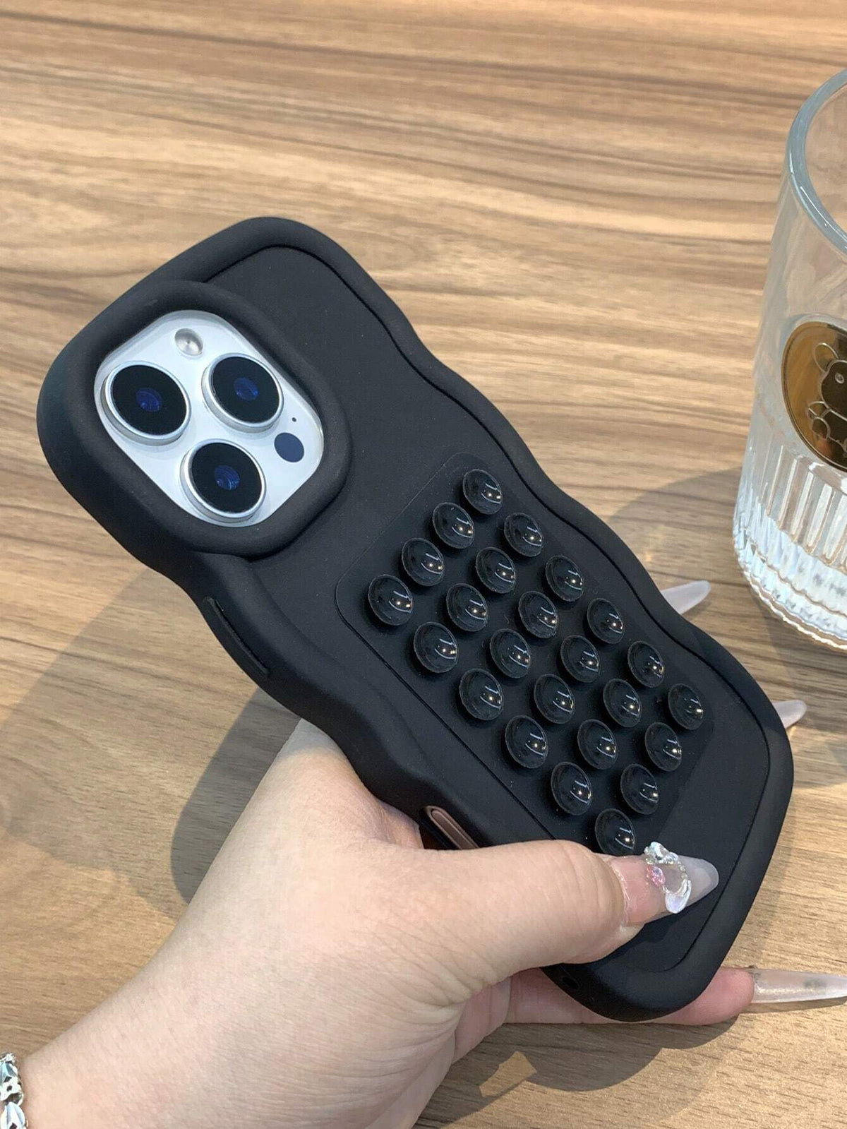 SHEIN Apple Mobile Phone Holder Luxury Suction Cup Holder