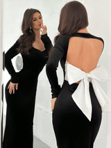 SHEIN Privé Ladies Spring Summer Elegant Romantic Dress
