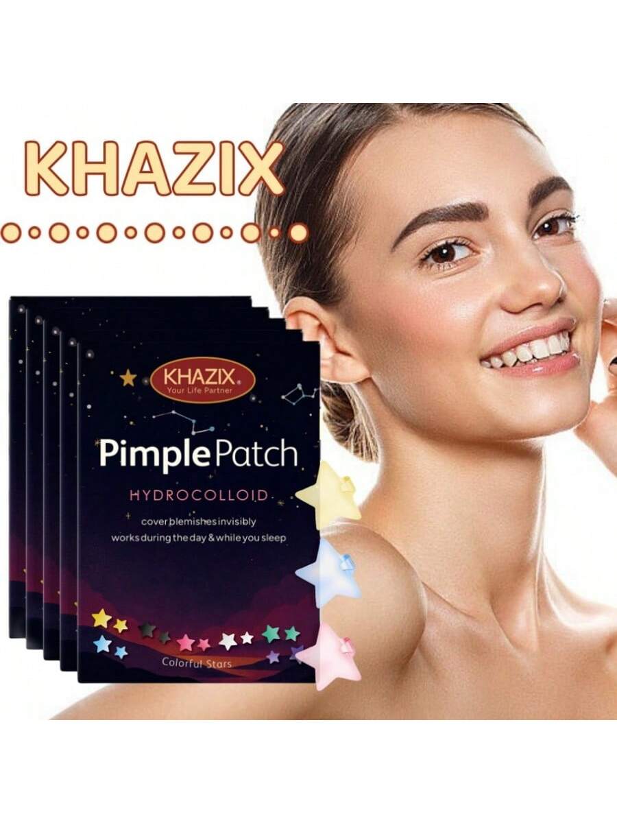 SHEIN Liquid Absorbent Acne Treatment Star Patches