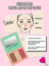 SHEIN Misslyn Shaping All In One Contouring Palette