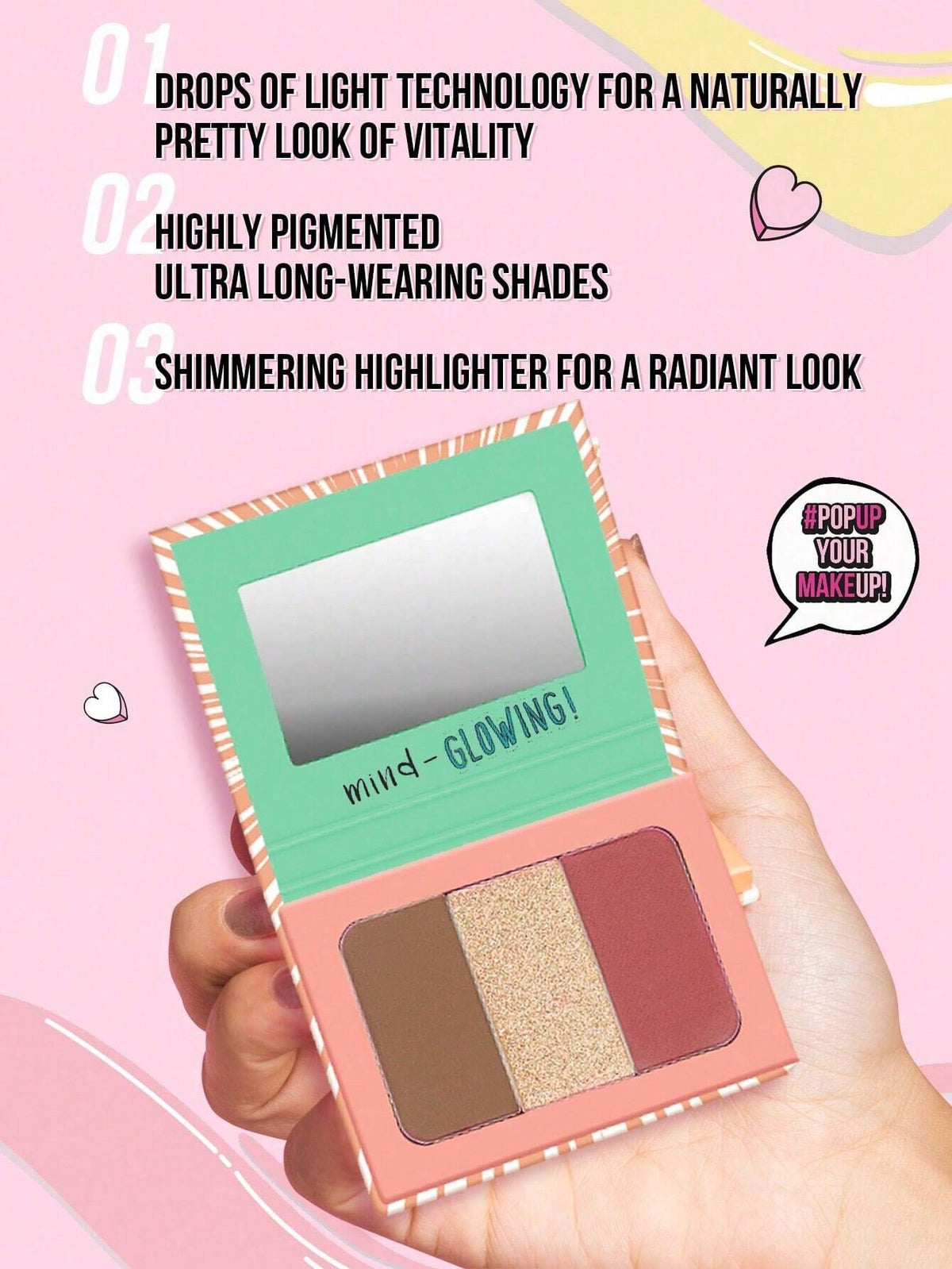SHEIN Misslyn Shaping All In One Contouring Palette