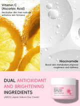 SHEIN LAIKOU 1pc Whitening LAIKOU Japan Sakura Day Cream