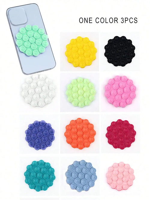 SHIN 3pcs Silicone Anti-Slip Multi-Function Phone Tablet Holder