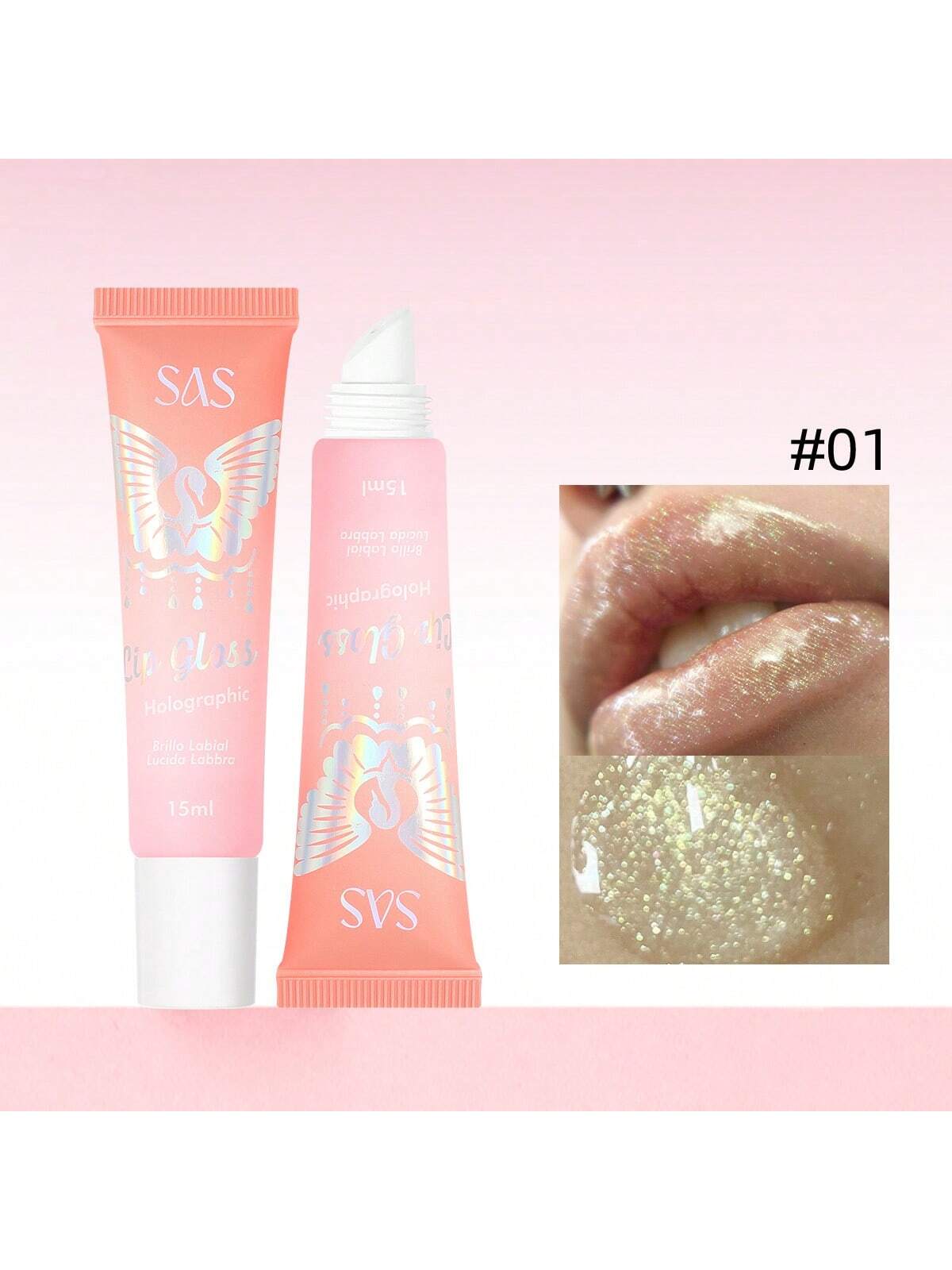 SHEIN 3Color Moisturizing Lipstick. Lip Balm #01