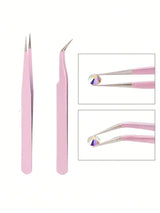 SHEIN 3-Piece Stainless Steel Manicure Tool Kit with Nail Clipper