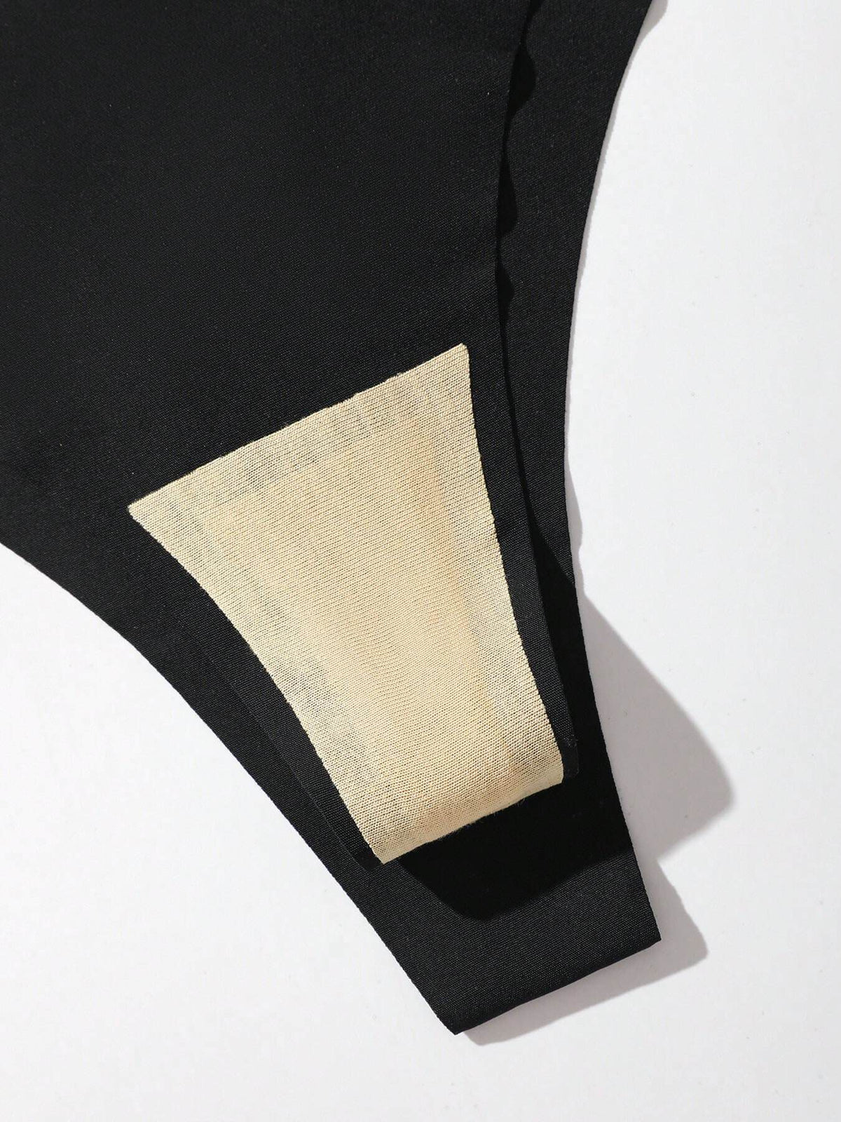 SHEIN Multicolor Seamless Scallop Colorblock Low Rise Thong Panties, 5 Pcs