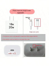 SHEIN Apple 20W Charger Protector Case Set