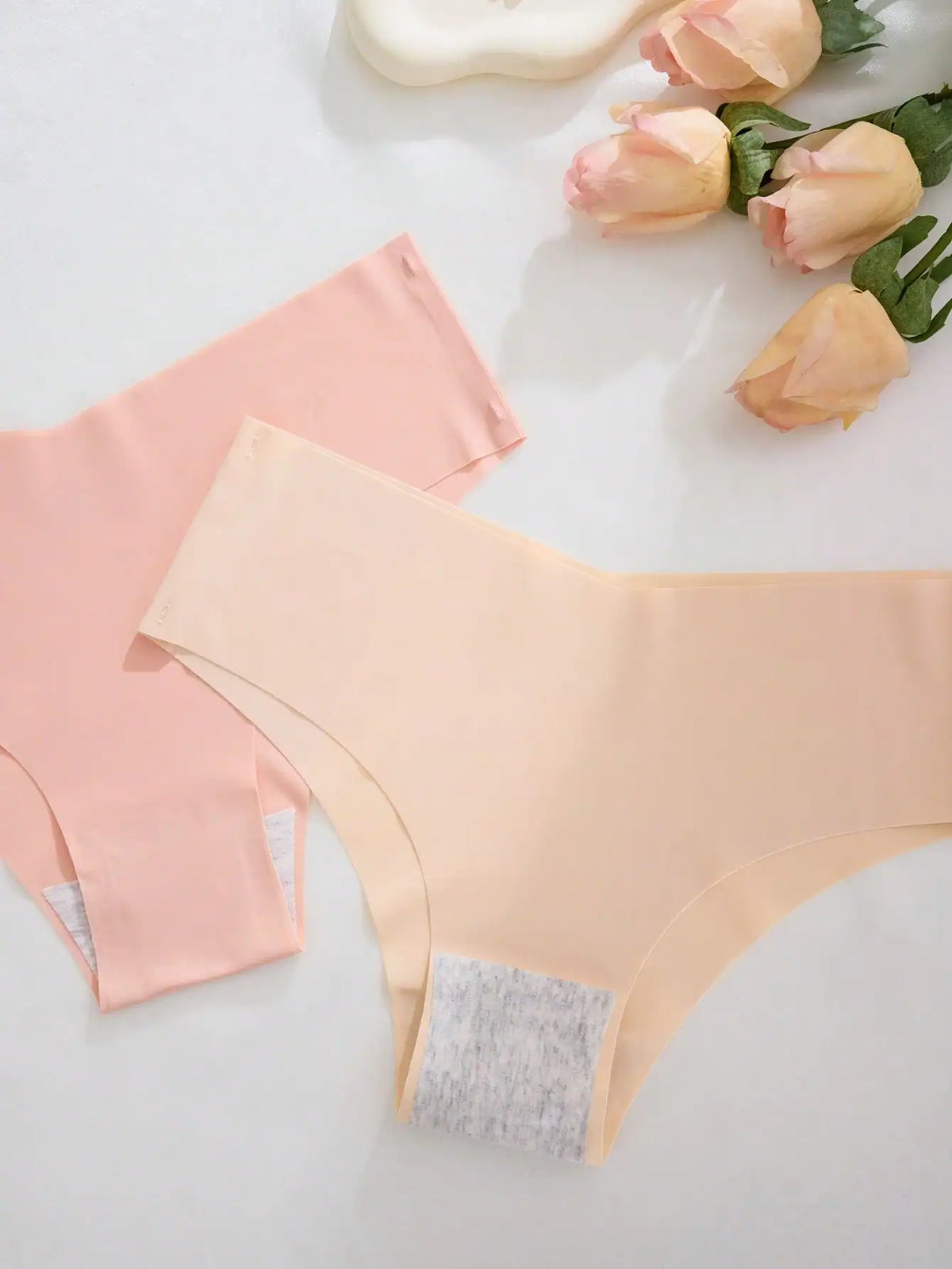 SHEIN 5pcs/Pack Women No-Trace Comfortable Soft Sexy