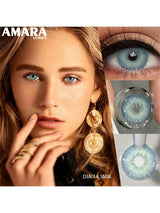 AMARA NEW Gray Colored Contact Lenses