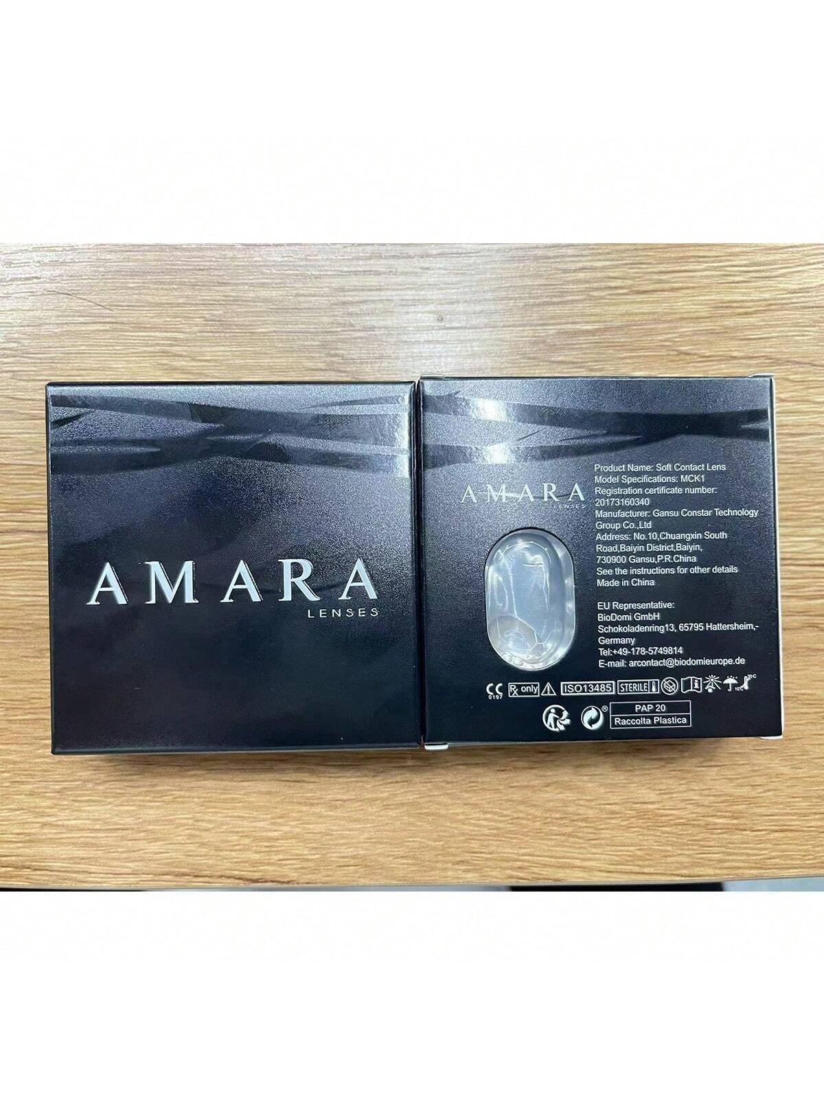 عدسات لاصقة ملونة رمادي – SHEIN AMARA