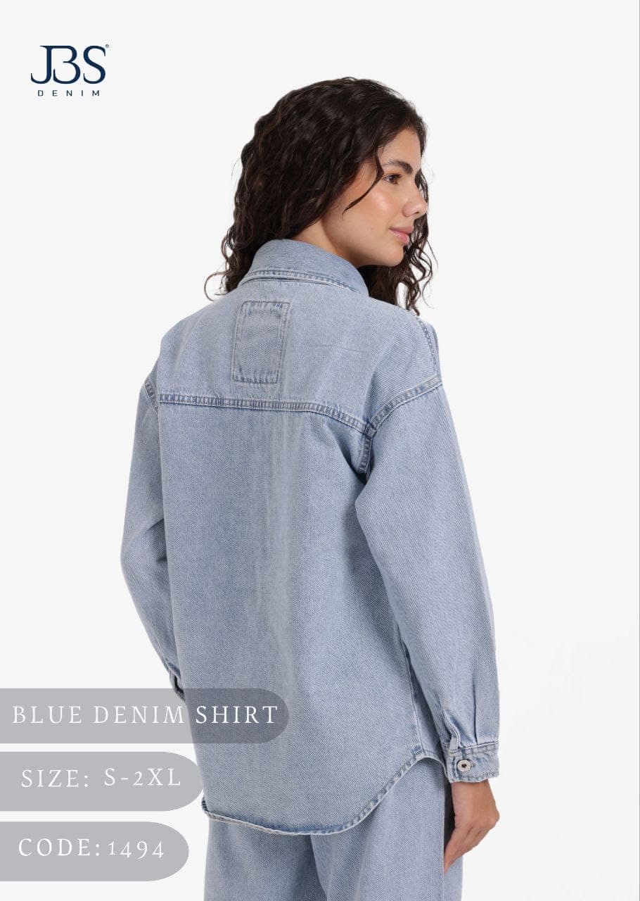 Blue Denim Shirt