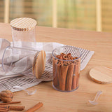 Acrylic Spice Jar with Wooden Lid