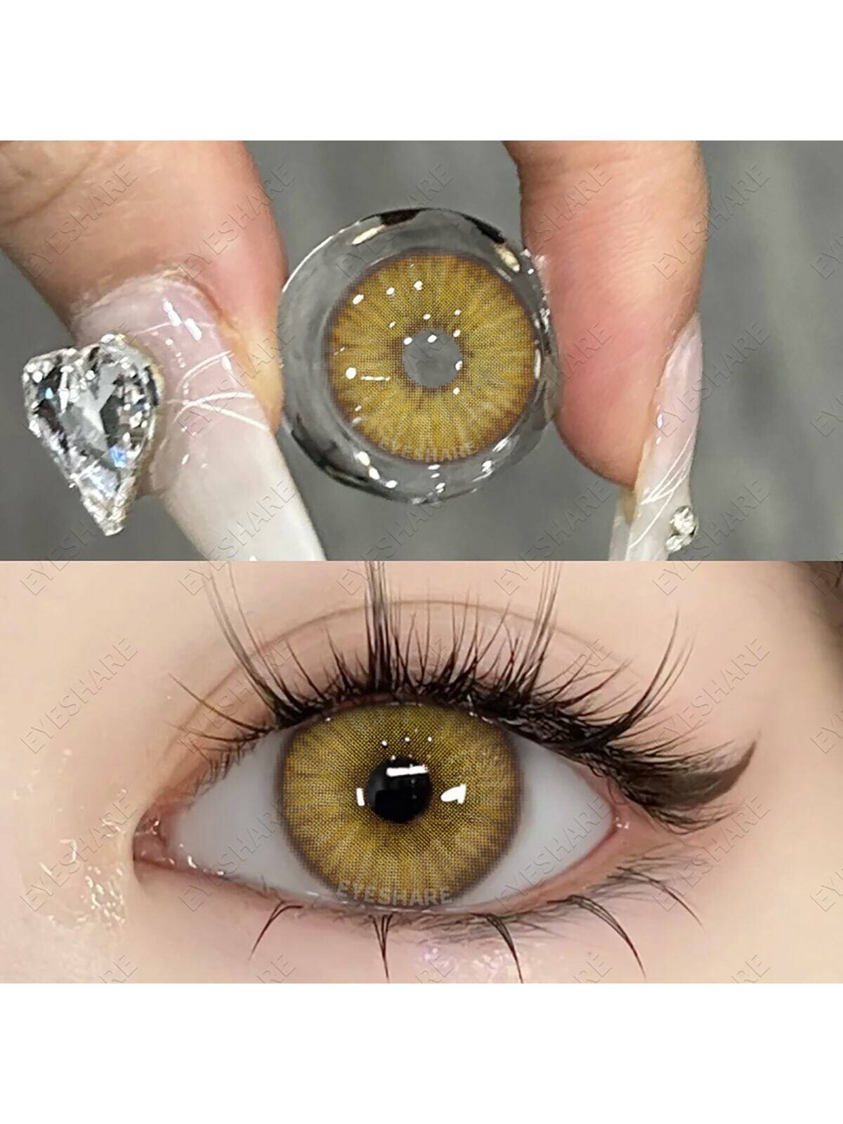 Eyeshare 1 Pair Estonia Colored Cosmetic Contact Lenses