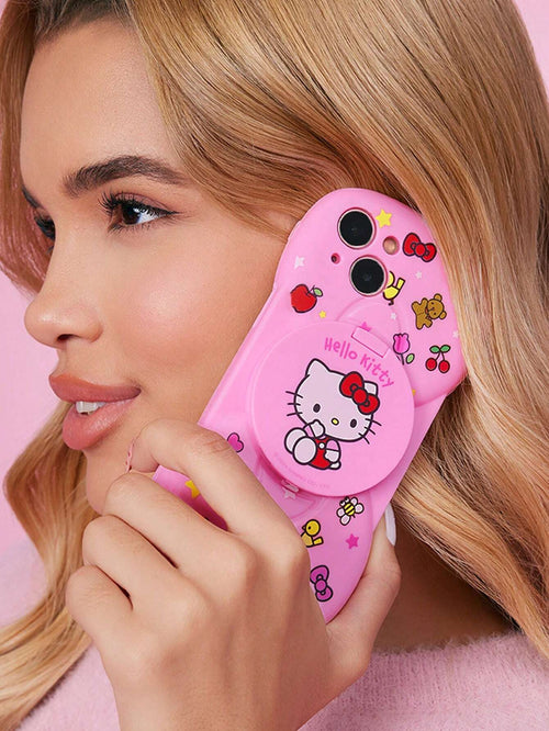 SHEIN HELLO KITTY AND FRIENDS Phone Case Pink
