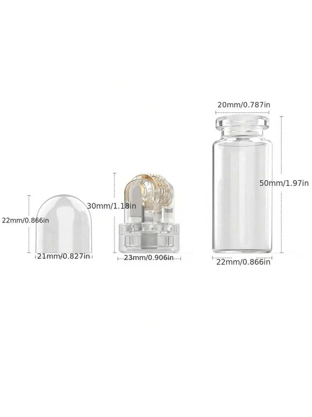 SHEIN 1 Pc 64PIN Serum Injection Microneedle Stamp