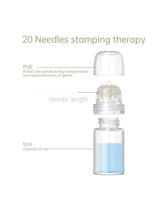 SHEIN 1pc Serum Microneedle Stamp 0.5MM 20 Derma Serum Facial Tools Bottle