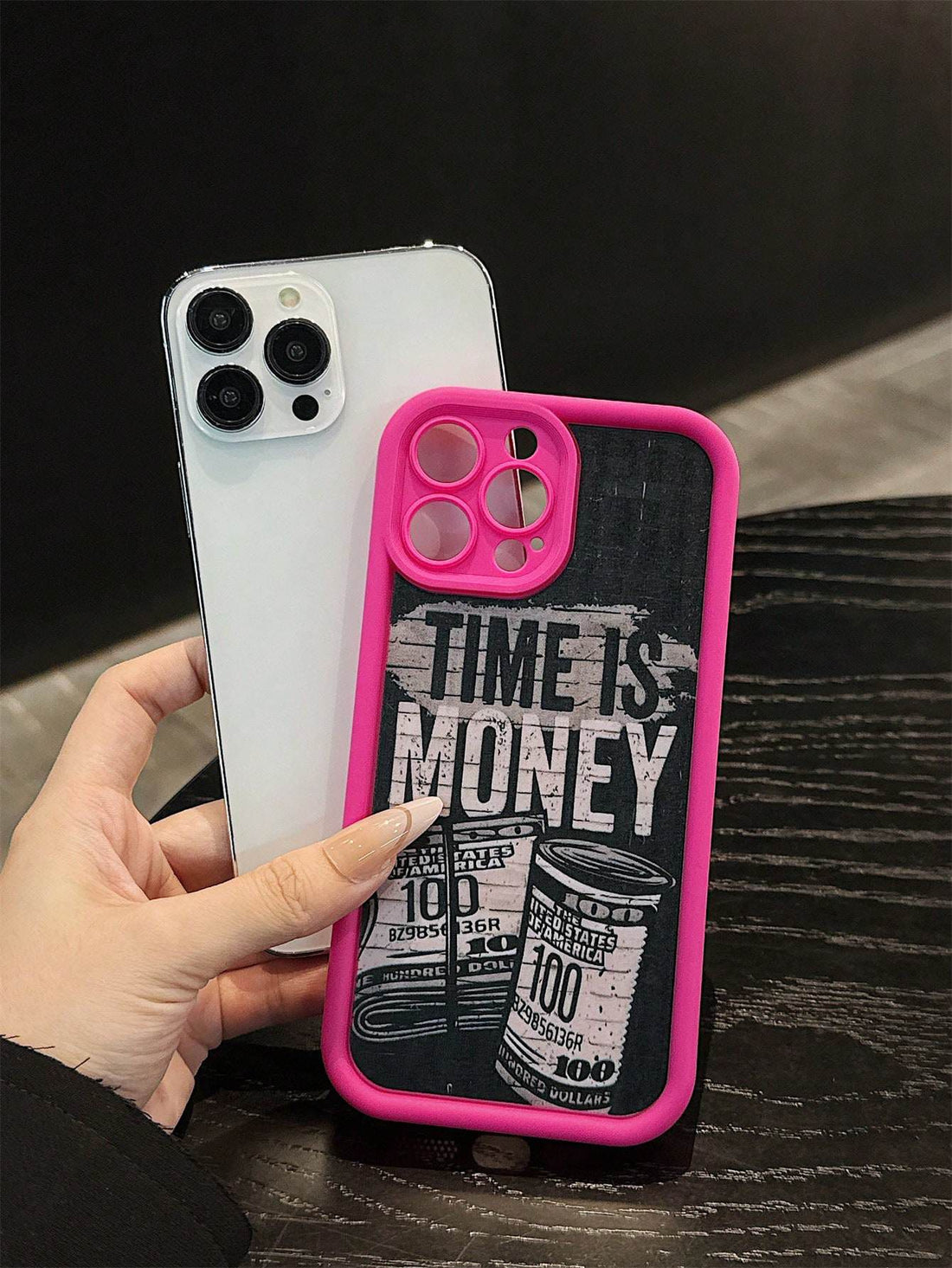 SHEIN Custom Case Compatible With Apple IPhone 15 Pro Max, New Elegant Design IPhone 14 Case, IPhone 13 Pro Cas