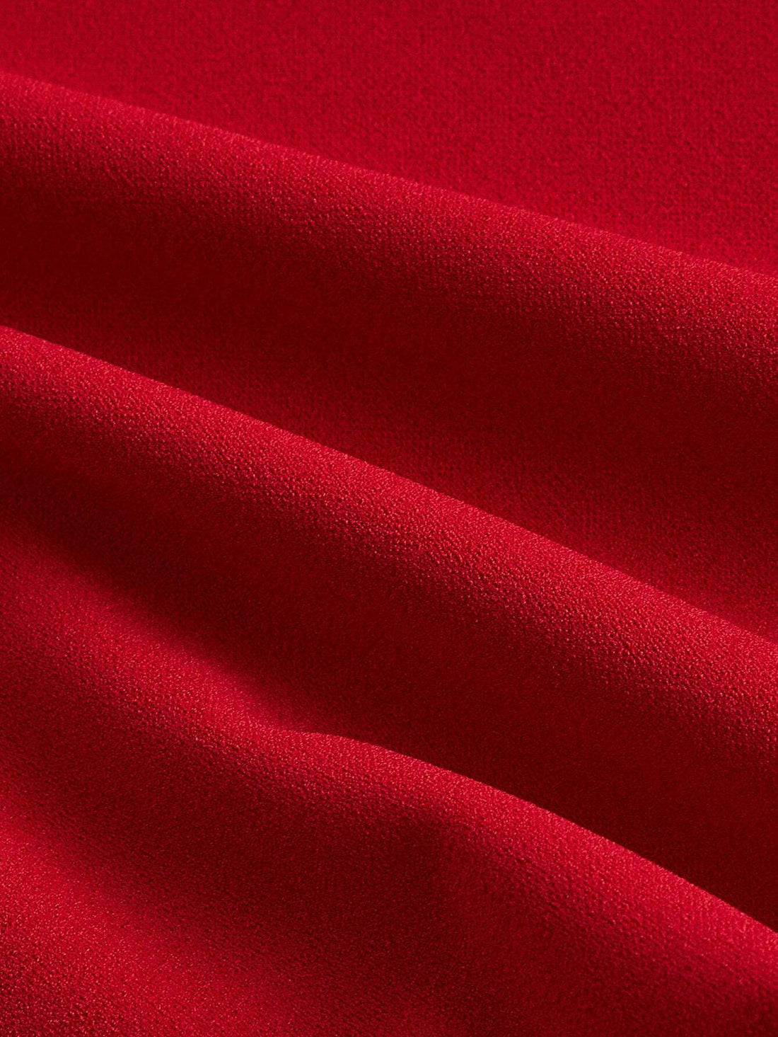 SHEIN MOD Red Gigot Sleeve Bow Tie Neck Sweetheart Mini Dress