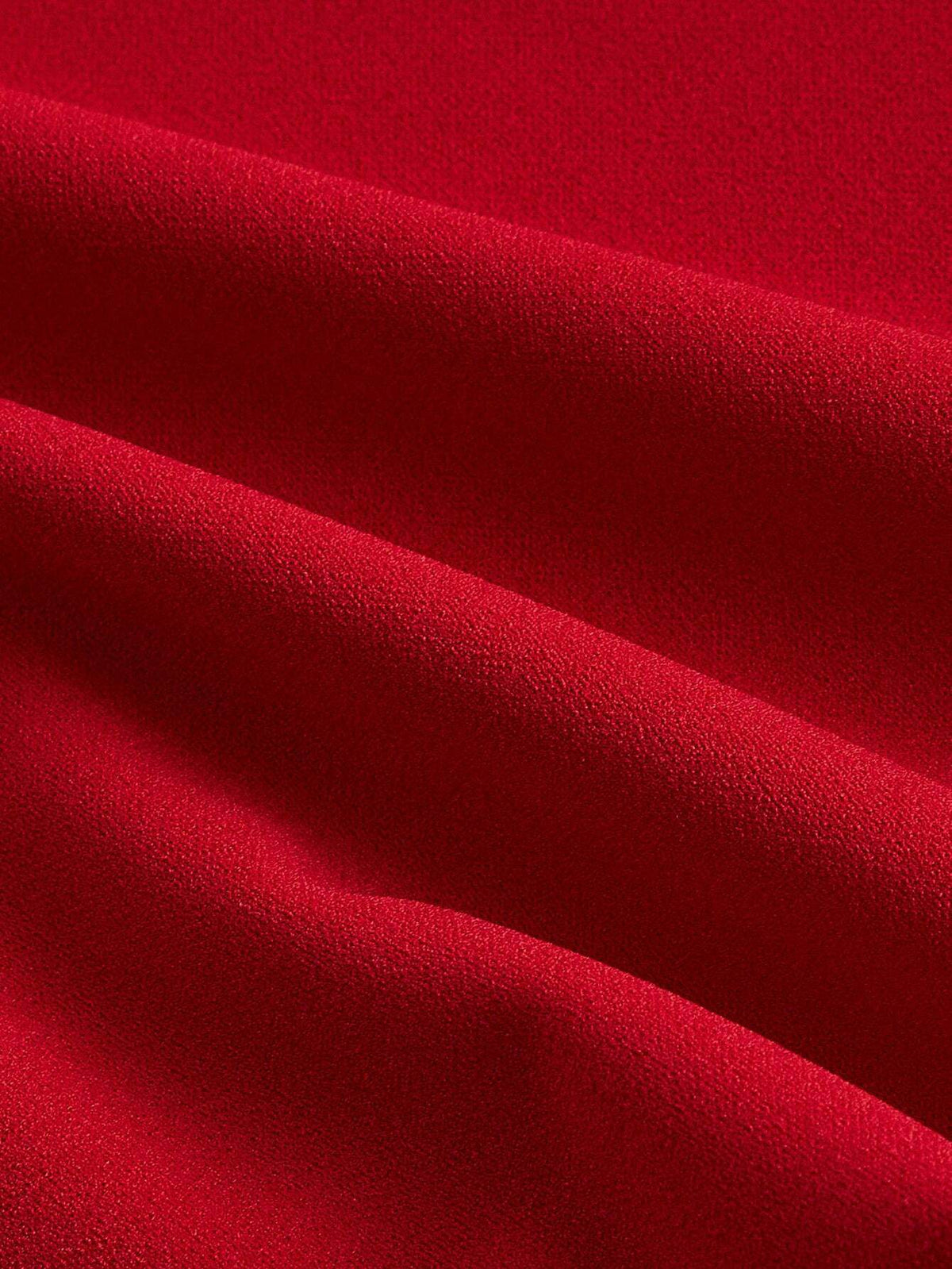 SHEIN MOD Red Gigot Sleeve Bow Tie Neck Sweetheart Mini Dress