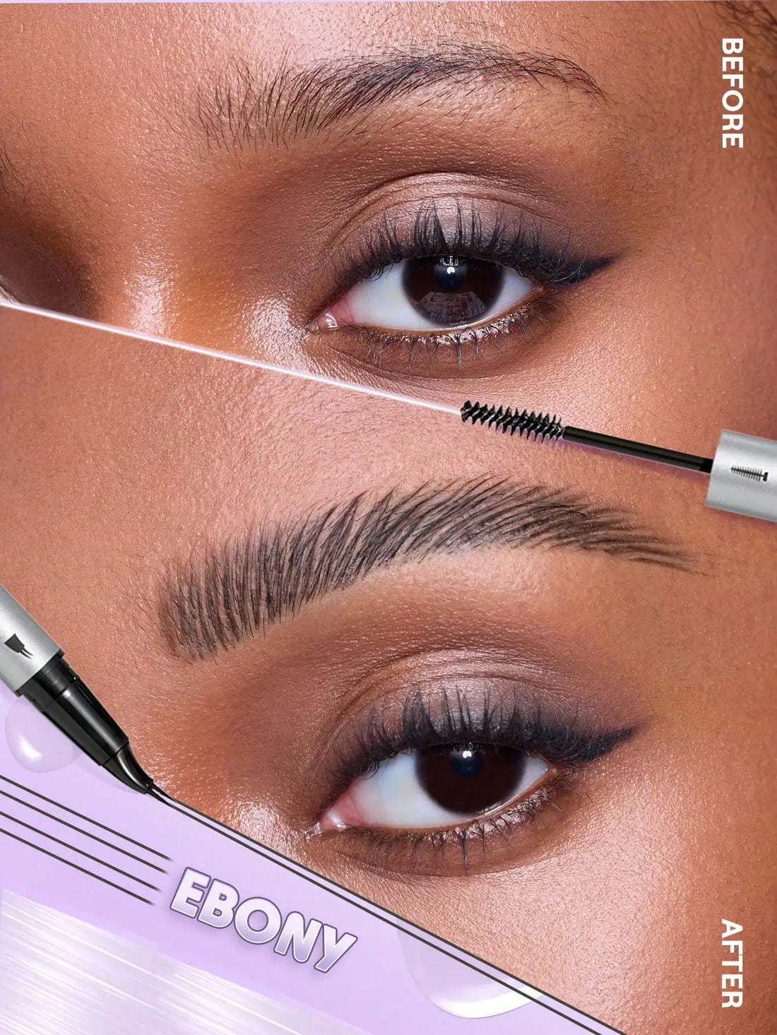 SHEIN SHEGLAM Real Flow Laminating Brow Pen-Ebony Brand Beauty Makeup Face Paint