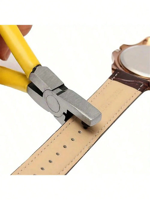 SHEIN 1pc Universal Handheld Belt Punch Tool For Belts