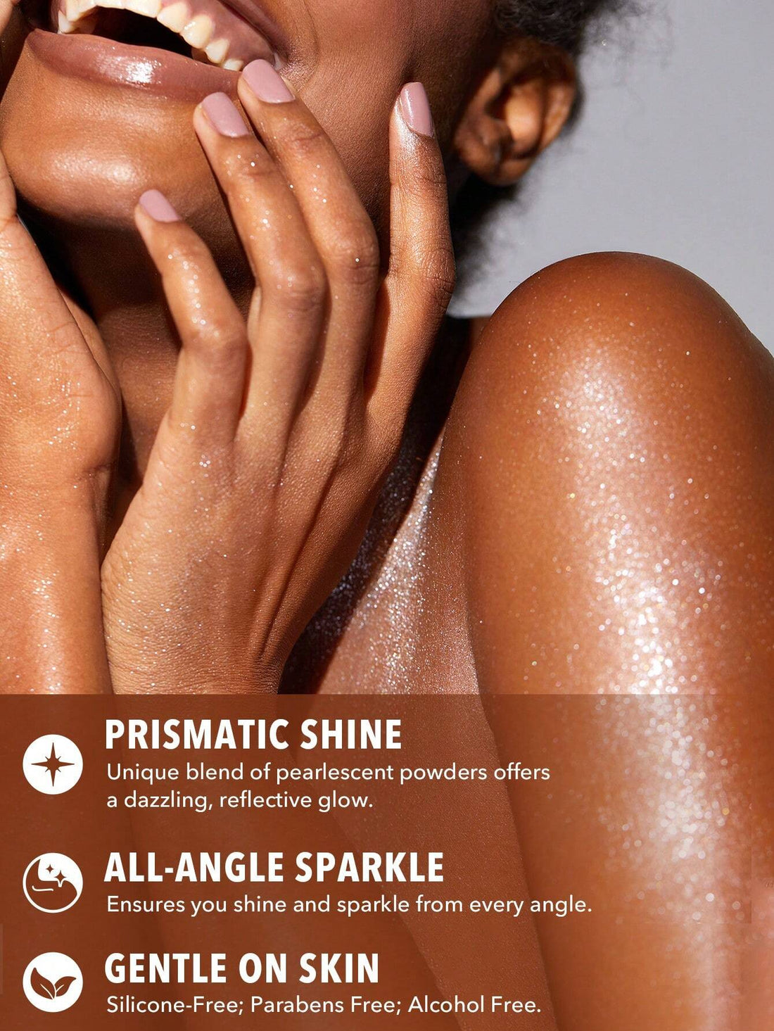 SHEIN SHEGLAM Go Go Glow Highlighting Body Mist-Gold Body Glitter Powder Spray High-Shine Finish Multi-Us1