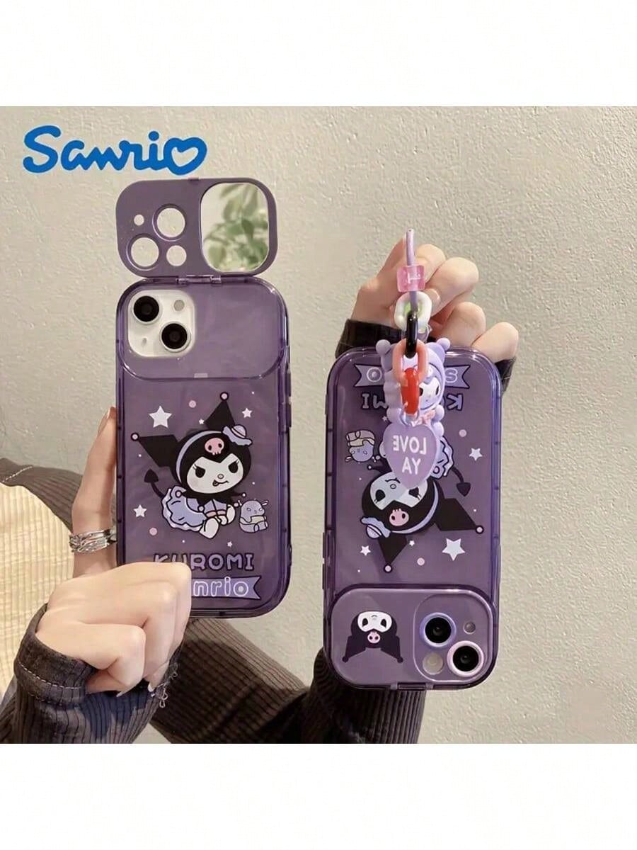 كفر آيفون سيليكون ميرور كورومي ضد الكسر والخدوش – SHEIN Sanrio