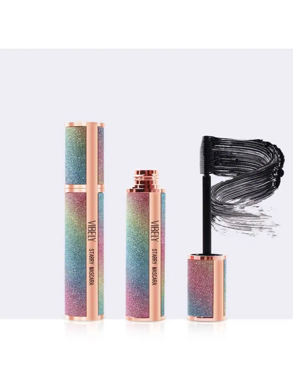 SHEIN VIBELY Black Starry Sky 4D Fiber Lengthening Mascara