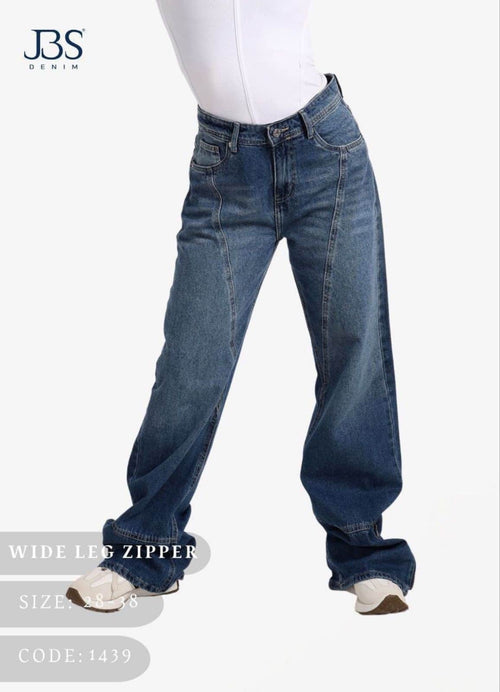 Wide Leg Zipper 