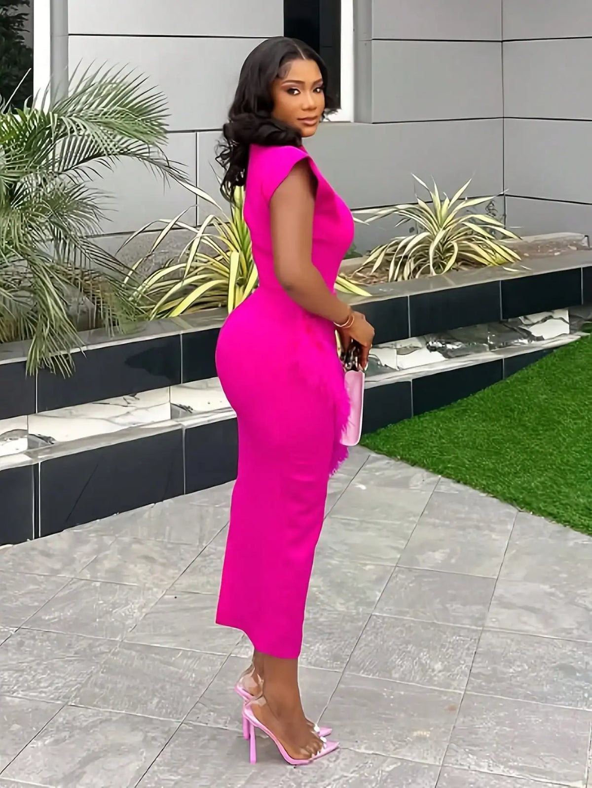 Women's Mid-Length Dress