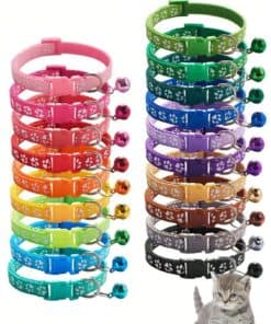 SHEIN 1pcs Random Color Pet Collar Suitable