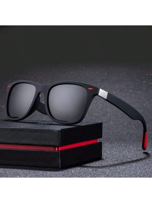 SHEIN 1pc/2pcs Men Women Square Frame