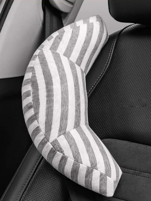 SHEIN 1pc Car Seat Belt Children Headrest Pillow Car Accessories Neck Cushion