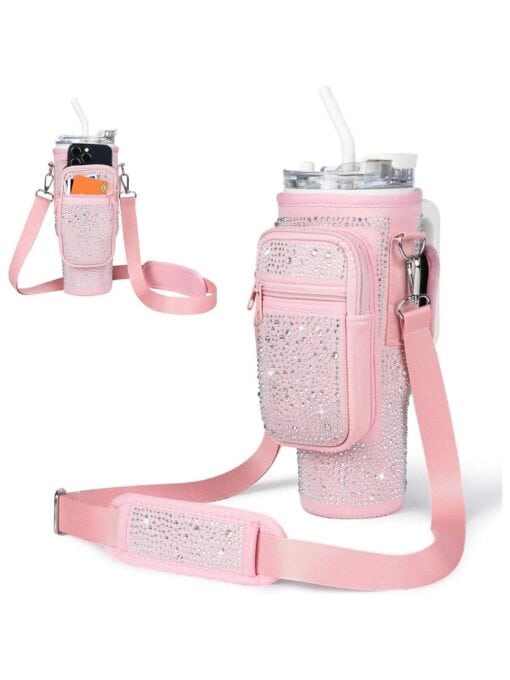 SHEIN 1pc High-Capacity Diving Material 40oz Insulated Cup Sleeve| كفر كوبايات