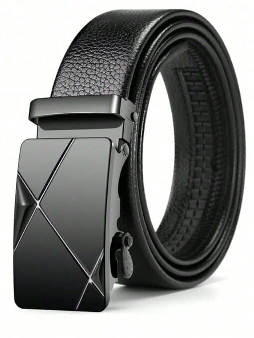 SHEIN 1pc Men Automatic Buckle Casual Belt For Daily Life Work