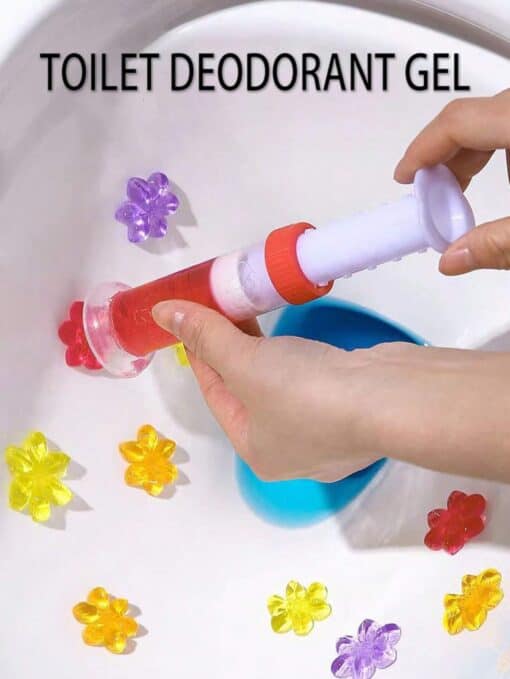 SHEIN 1pc Toilet Cleaning Gel, Air Freshener & Deodorizer