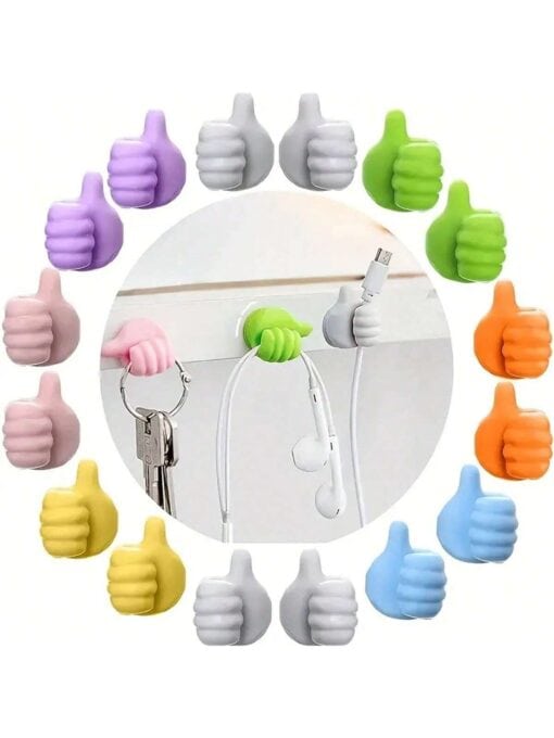 SHEIN 1pcs Multifunctional Thumb Wall Hooks